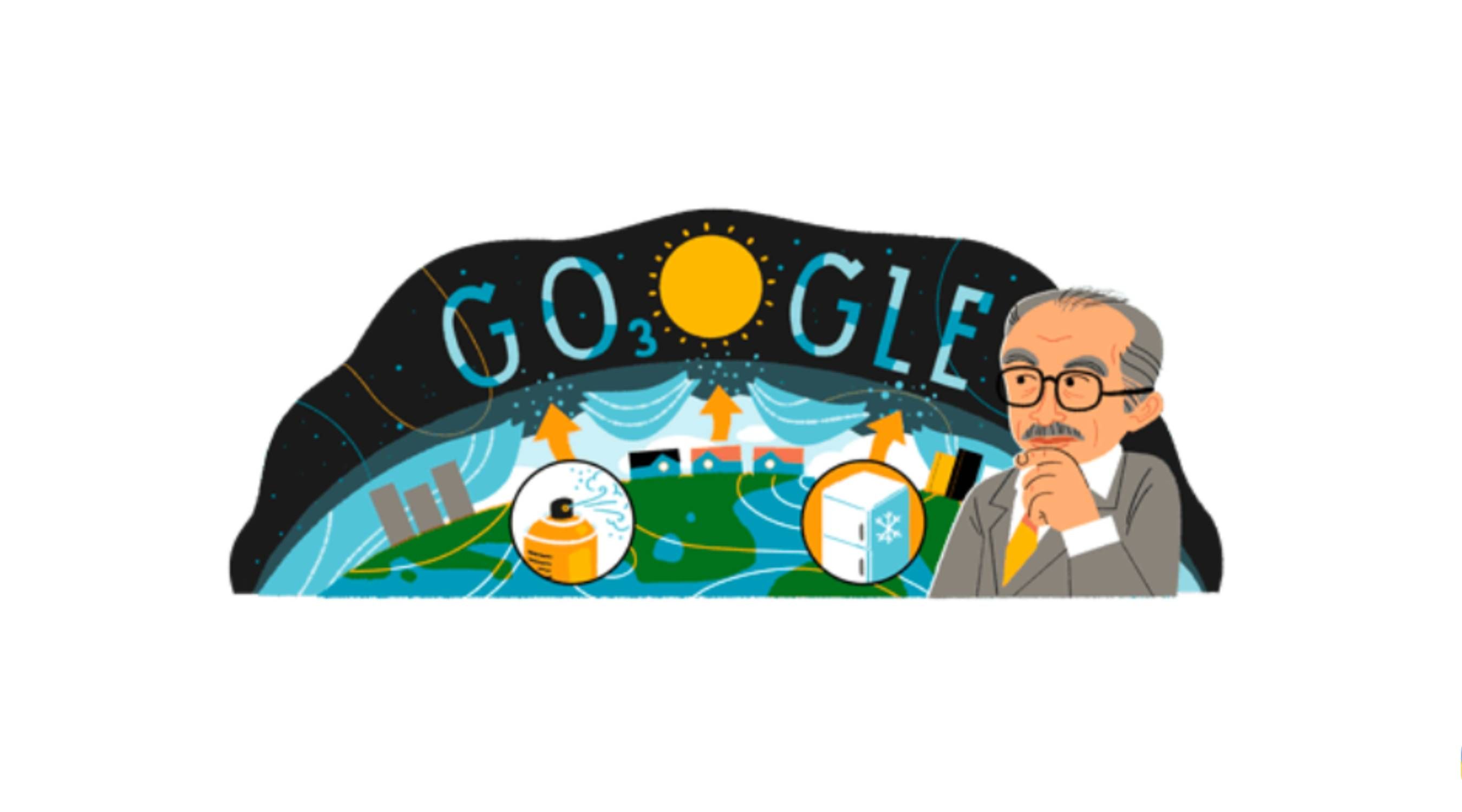 Image - Mario J. Molina: Google ehrt den Mann, der vor dem Ozonloch warnte