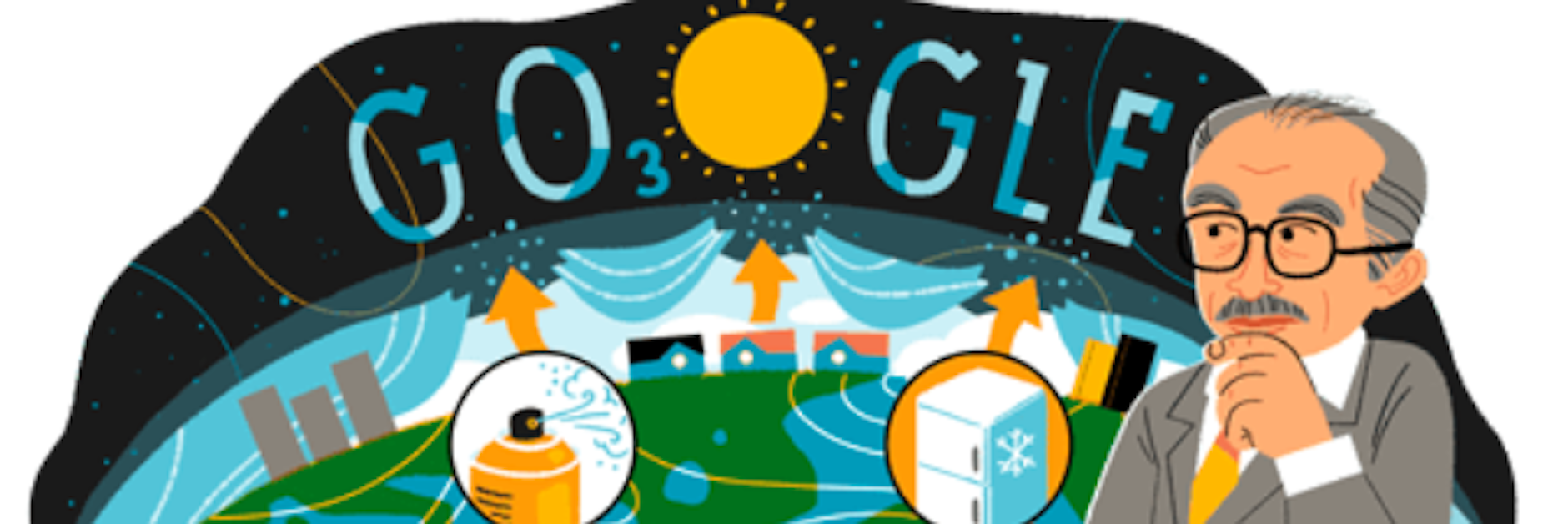 Google widmet dem Wissenschaftler an seinem 80. Geburtstag ein Doodle.