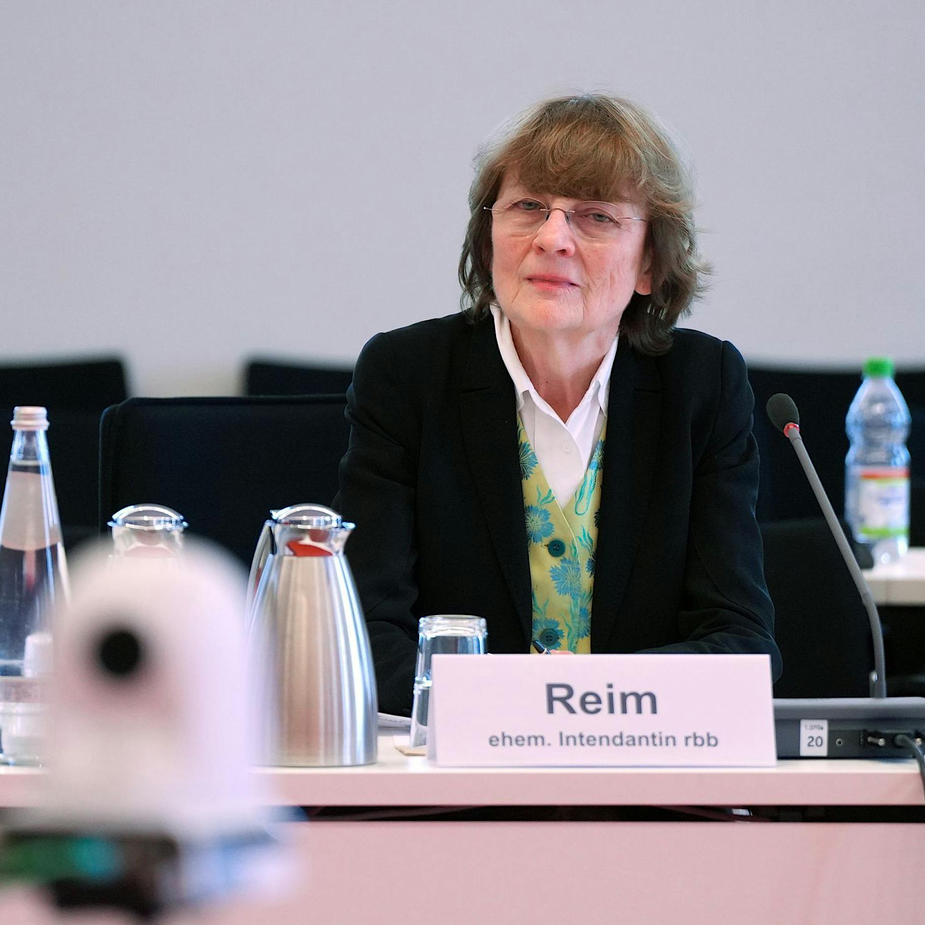Untersuchungsausschuss vernimmt Ex-RBB-Intendantin Reim