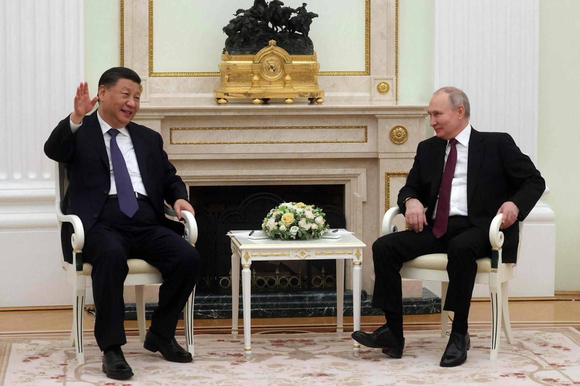 Haben viel zu besprechen: Wladimir Putin und Xi Jinping.
