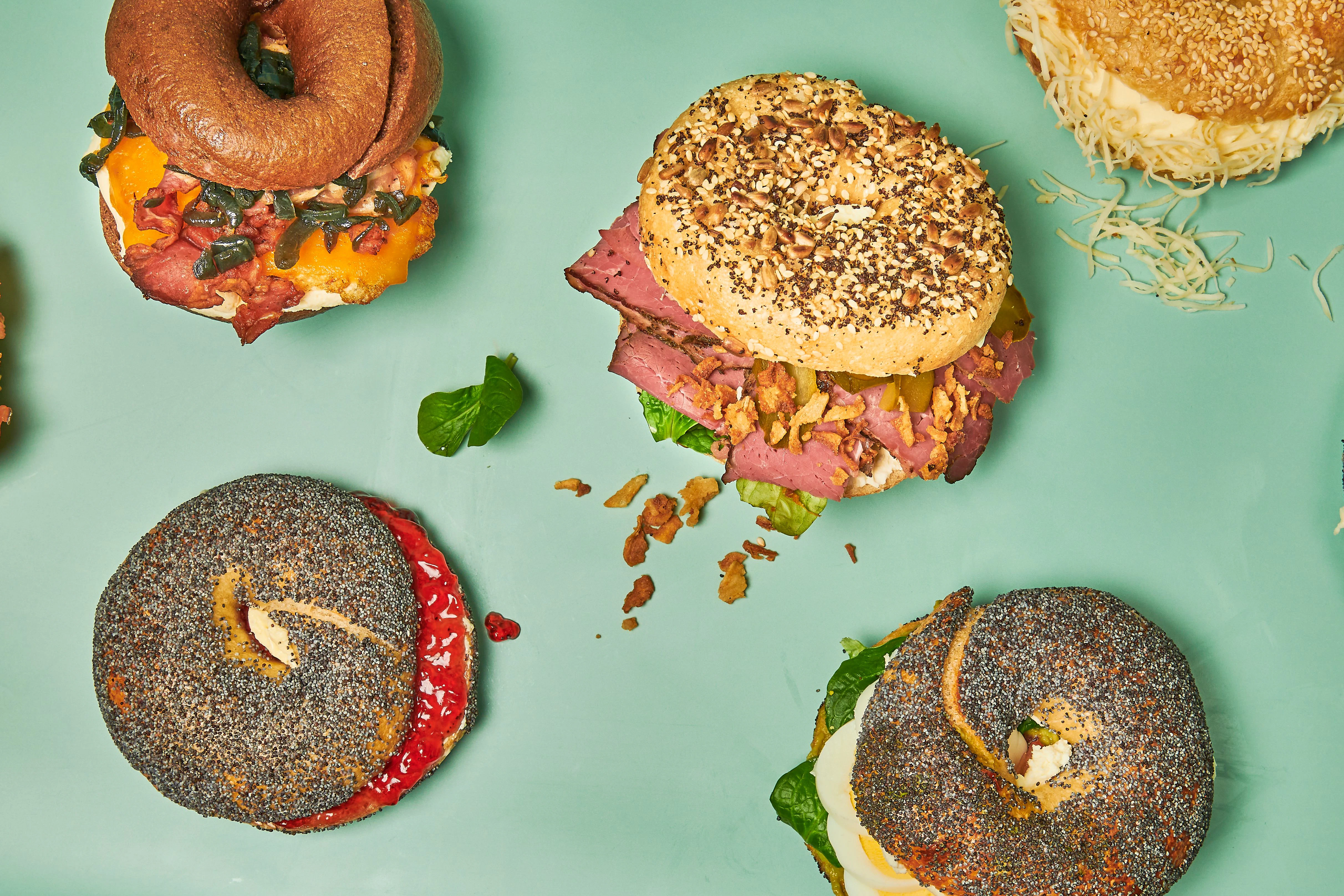 Die verschiedenen Variationen bei BESTE-Bagel in Berlin