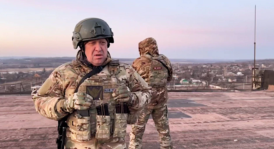 Jewgeni Prigoschin, Chef der russischen Privatarmee Wagner.