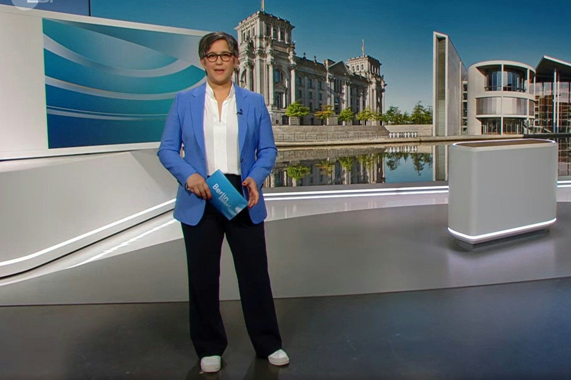 Fehlt nur noch das Brett: Skaterin Shakuntala Banerjee in der „Berlin Direkt“-Halfpipe.