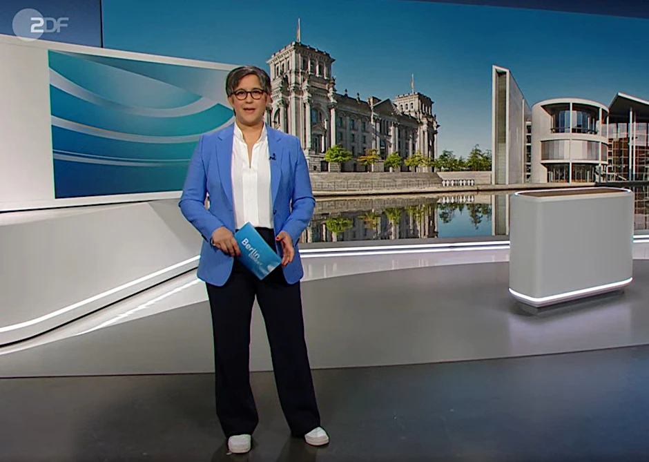 Fehlt nur noch das Brett: Skaterin Shakuntala Banerjee in der „Berlin Direkt“-Halfpipe.