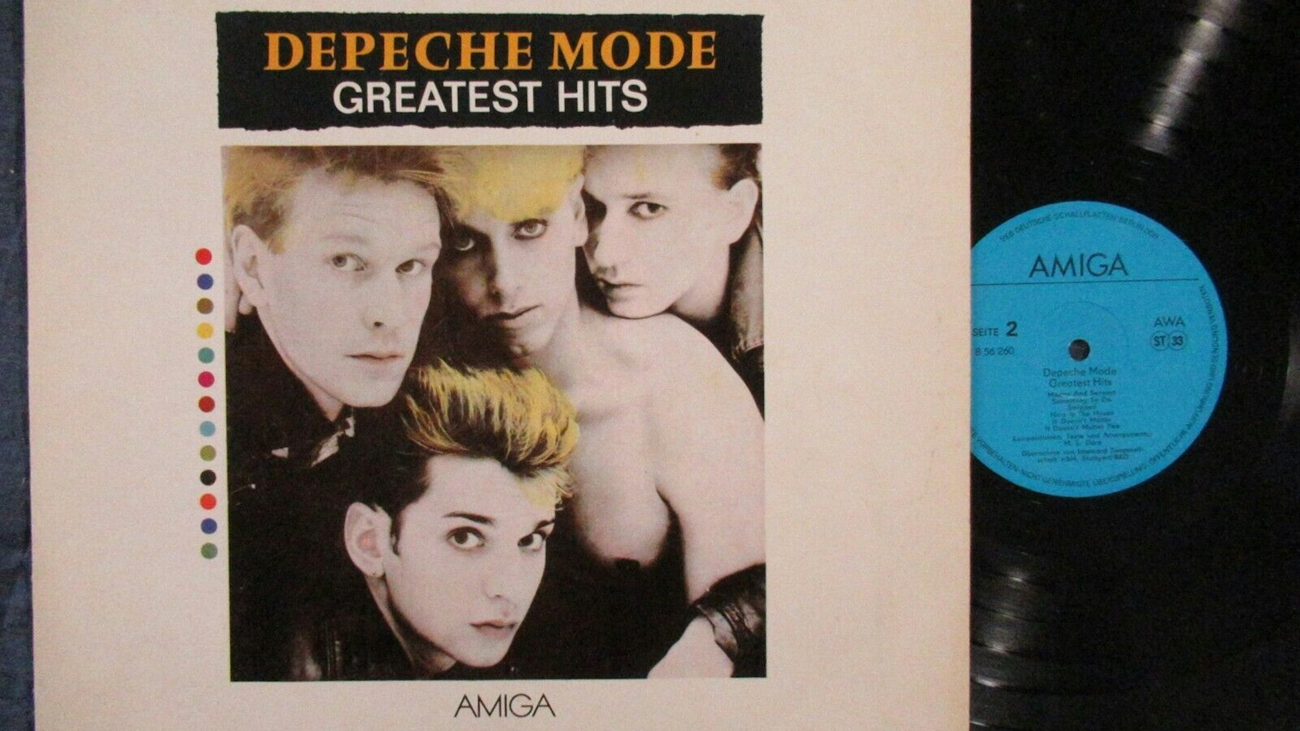 Das Greatest Hits-Album von Depeche Mode, das 1987 in der DDR erschien.