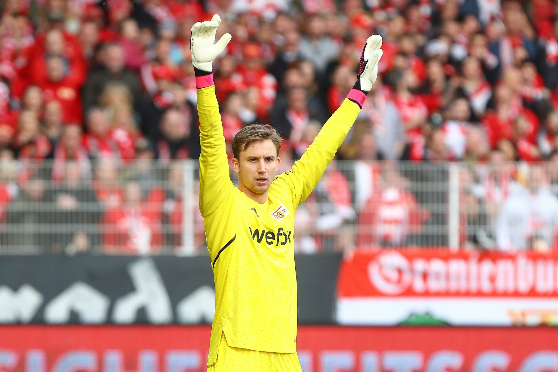 Eiserner Rückhalt: Frederik Rönnow hielt das Tor des 1. FC Union bereits zum achten Mal in dieser Saison sauber, kassierte keinen Gegentreffer. 