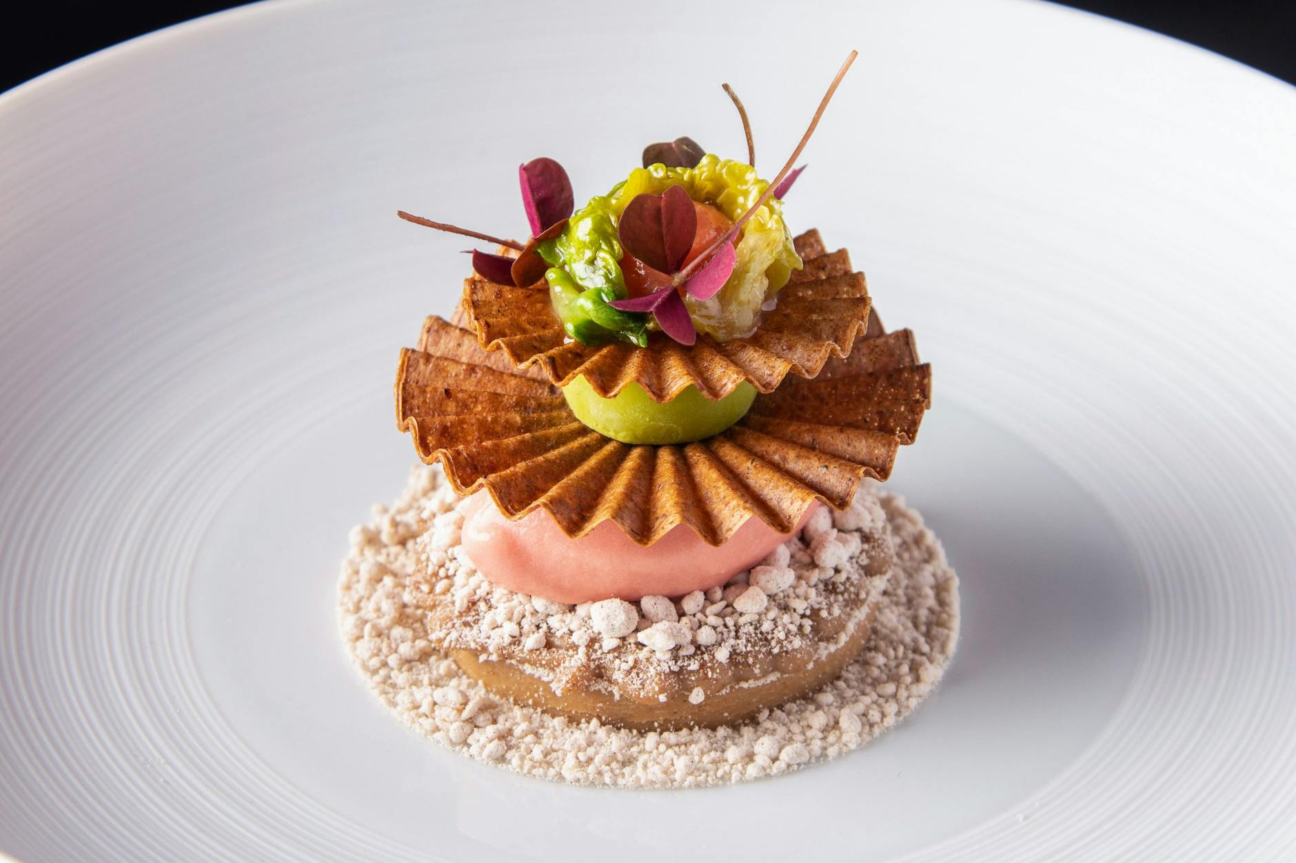 Karamellisierter Rahm, Sucrine, Roggen & Süßholzsirup