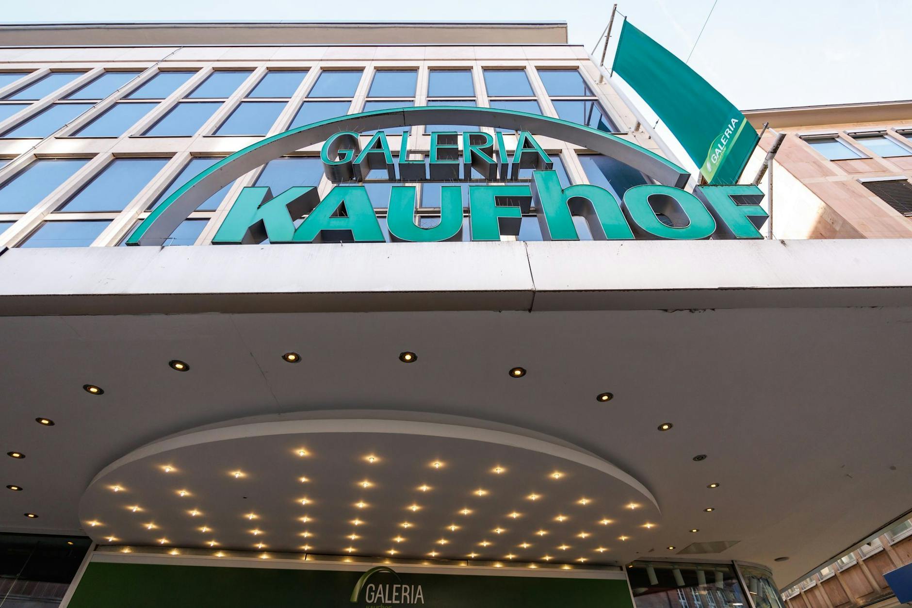 Eine ehemalige Galeria Kaufhof-Filiale in Nürnberg. 