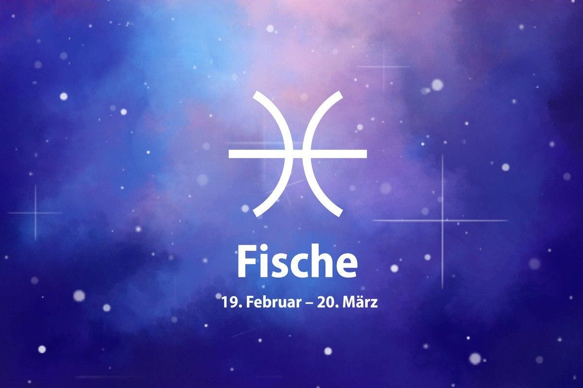 Zum Sternzeichen Fische gehören alle, die zwischen dem 19. Februar und dem 20. März geboren wurden.