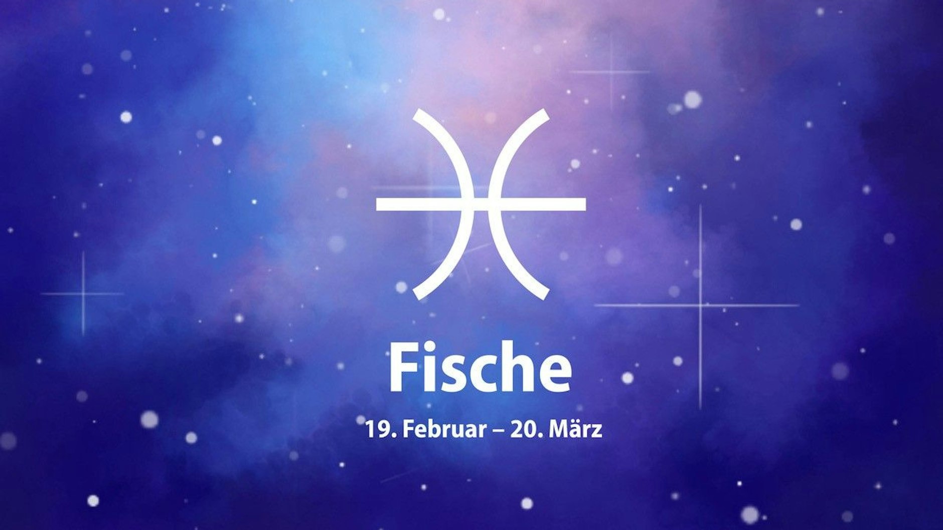 Zum Sternzeichen Fische gehören alle, die zwischen dem 19. Februar und dem 20. März geboren wurden. 