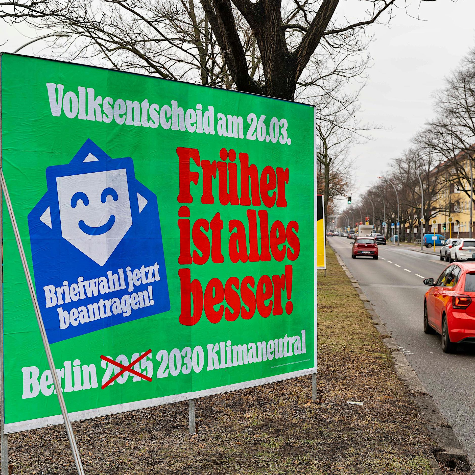 Forscher vor Volksentscheid: Klimaneutrales Berlin bis 2030 unmöglich