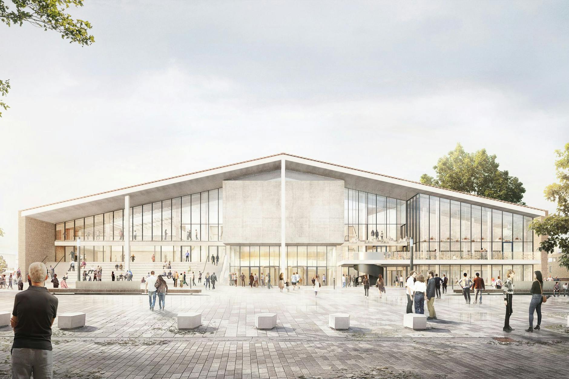 So soll es mal aussehen: das geplante Museum der Moderne im Kulturforum.