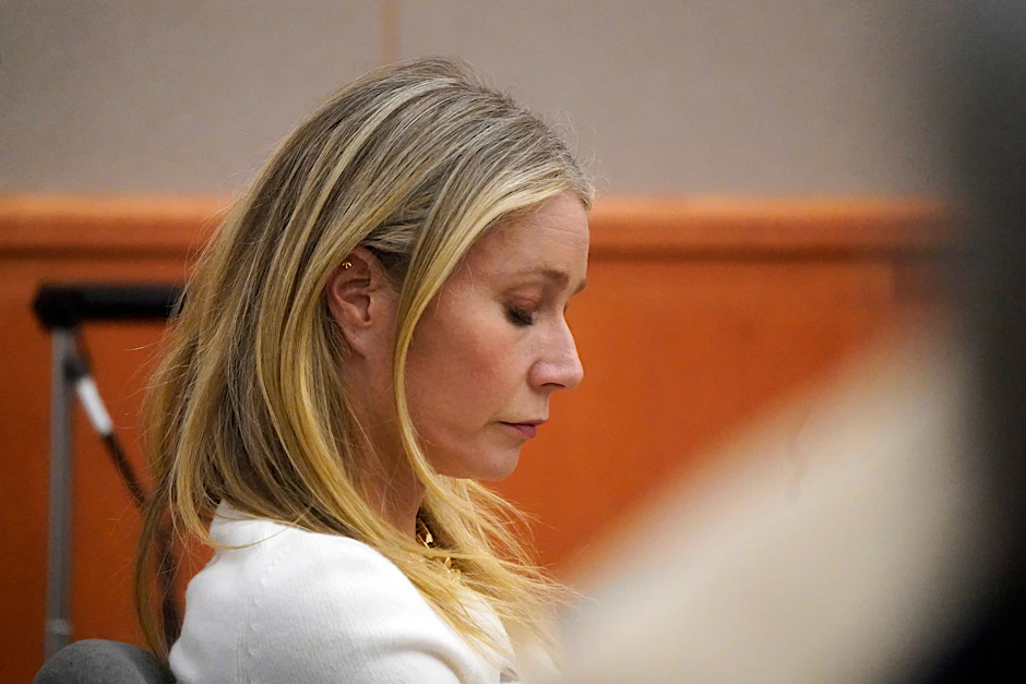 Gwyneth Paltrow am Mittwoch vor Gericht in Park City, Utah.