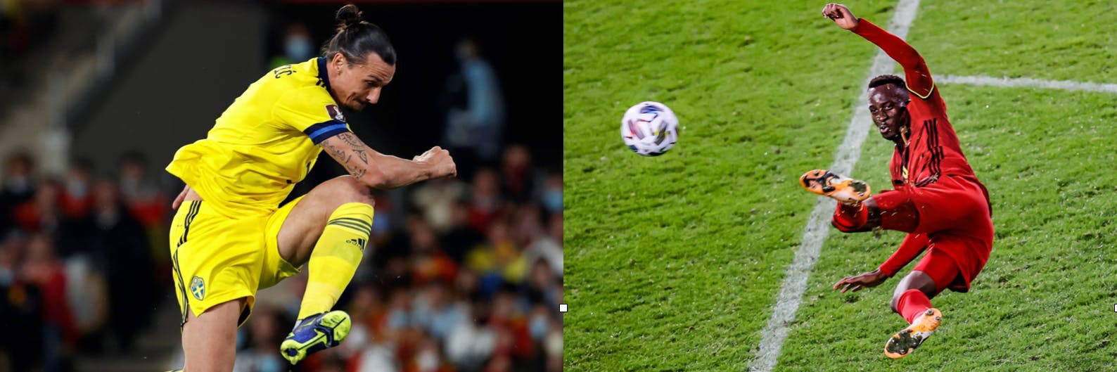 Schwedens Superstar Zlatan Ibrahimvic hat auch mit 41 Jahren noch Spaß in der Nationalelf, Freitag triffft er auf Herthas Belgier Dodi Lukebakio. 