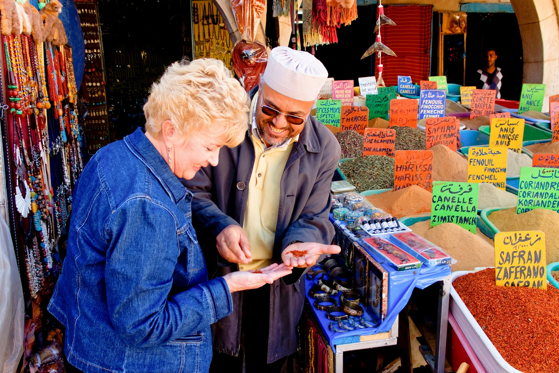 Eine wahre Freude: einkaufen auf tunesischen Gewürzmärkten.