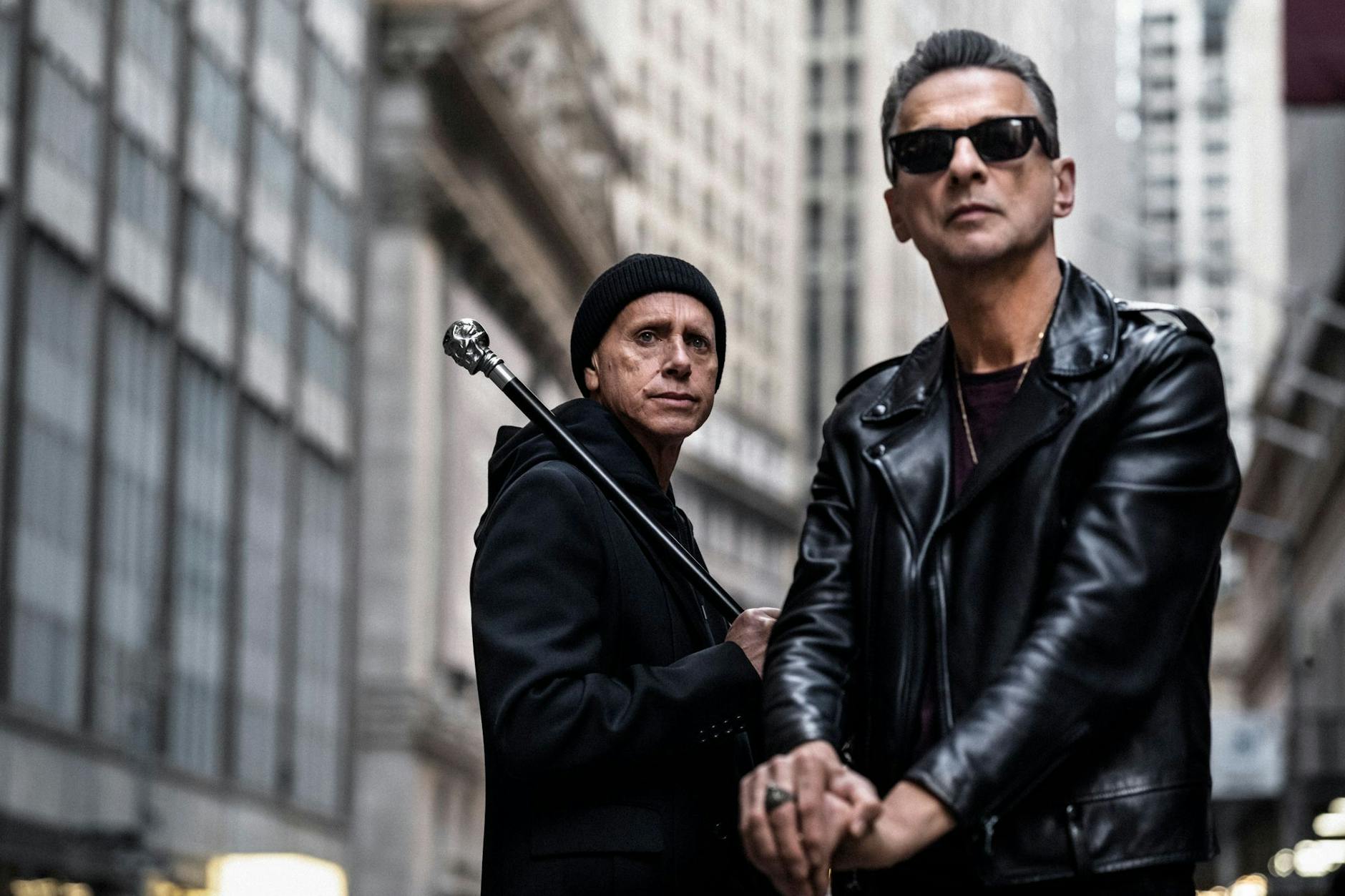 Martin Gore (l.) und Dave Gahan sind Depeche Mode.
