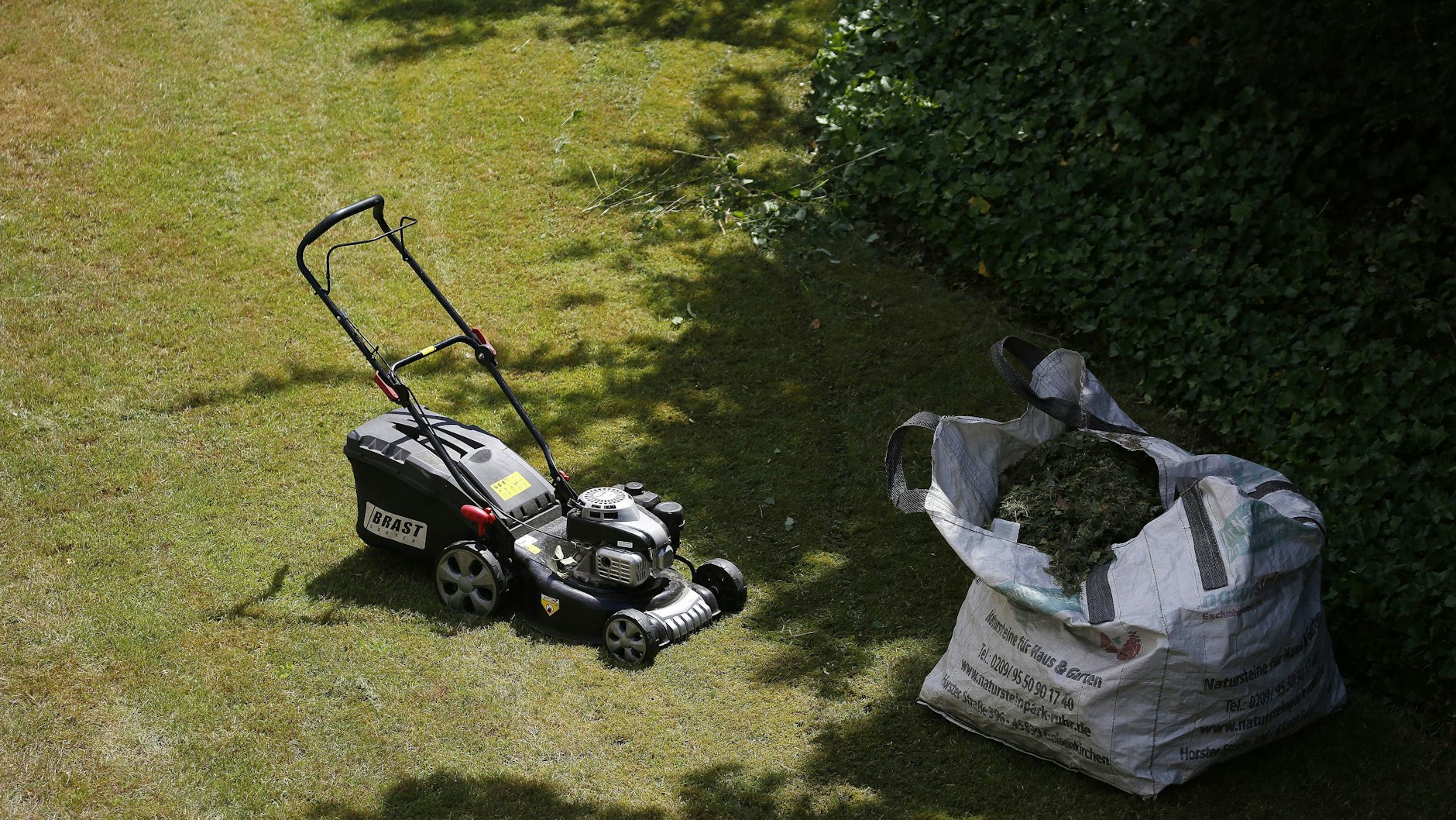 Damit der Rasen im Sommer saftig grün ist, bedarf es nach dem Winter viel Pflege.