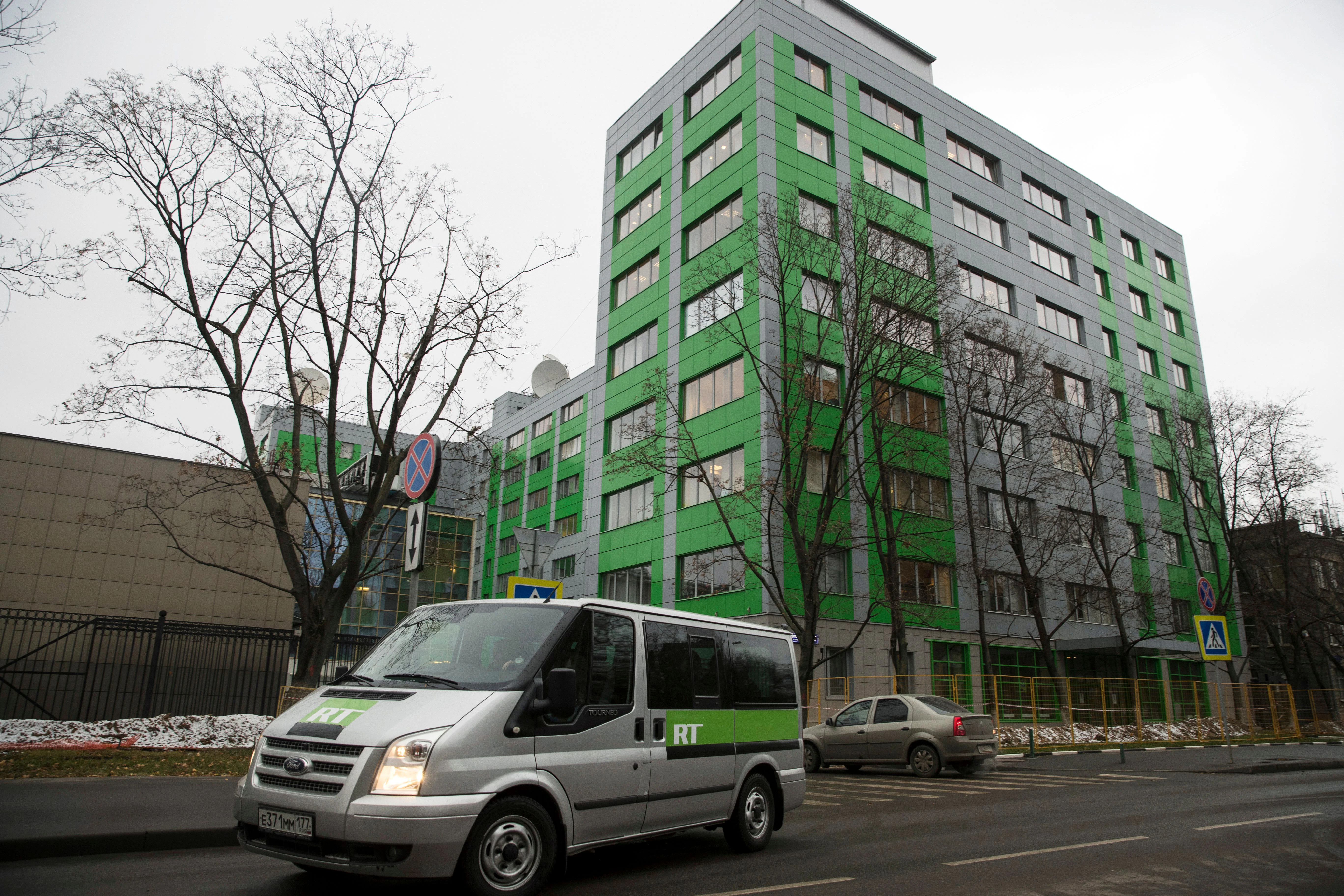 Das Moskau-Büro des TV-Senders Russia Today
