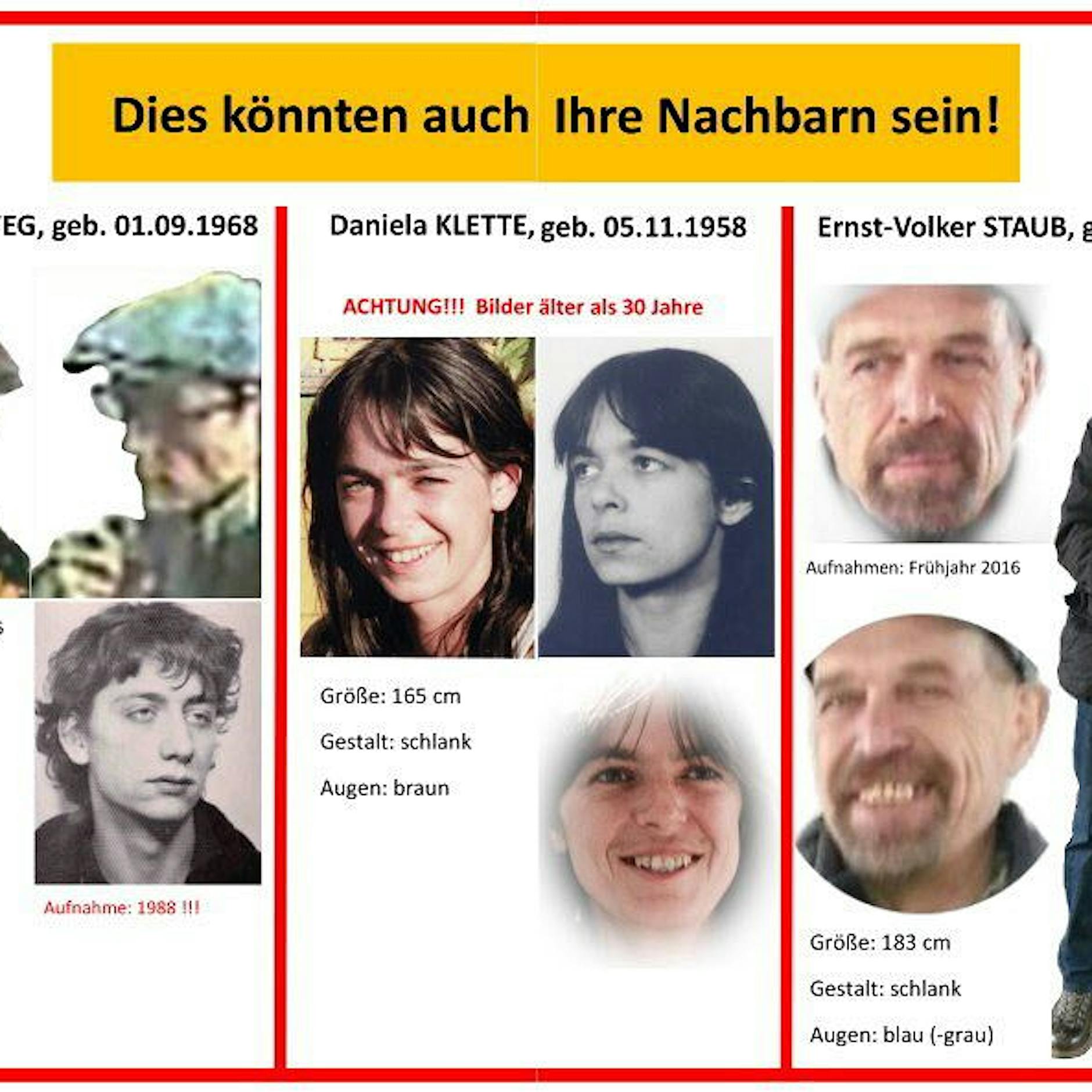 Mutmaßliches RAF-Mitglied: Fahnder gehen wohl neuer Spur nach