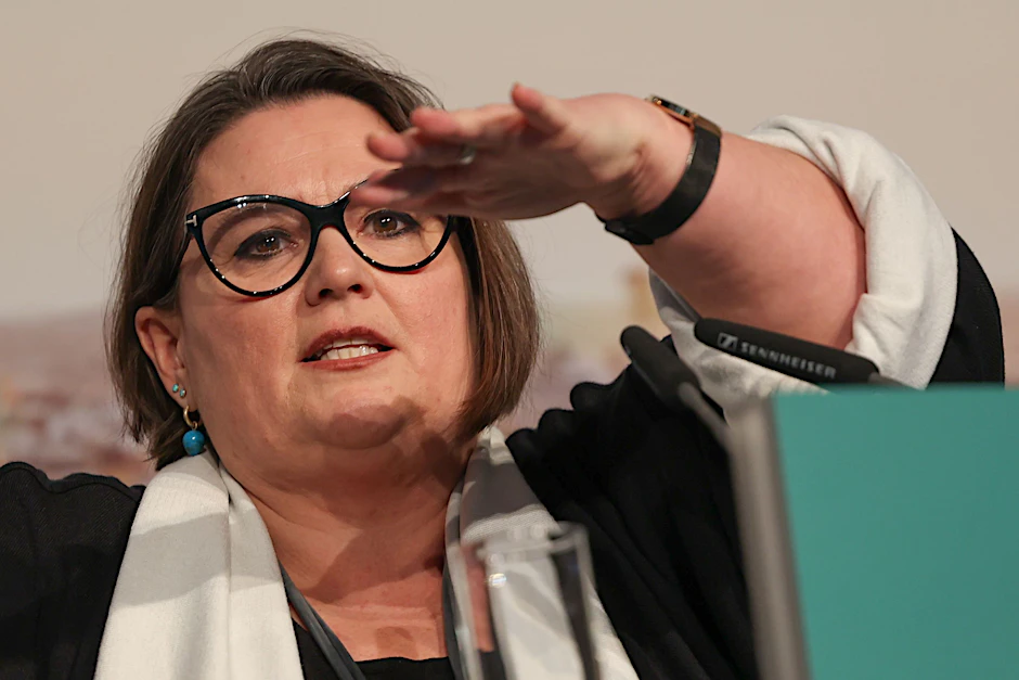 Berlins Grünen-Vorsitzende Susanne Mertens