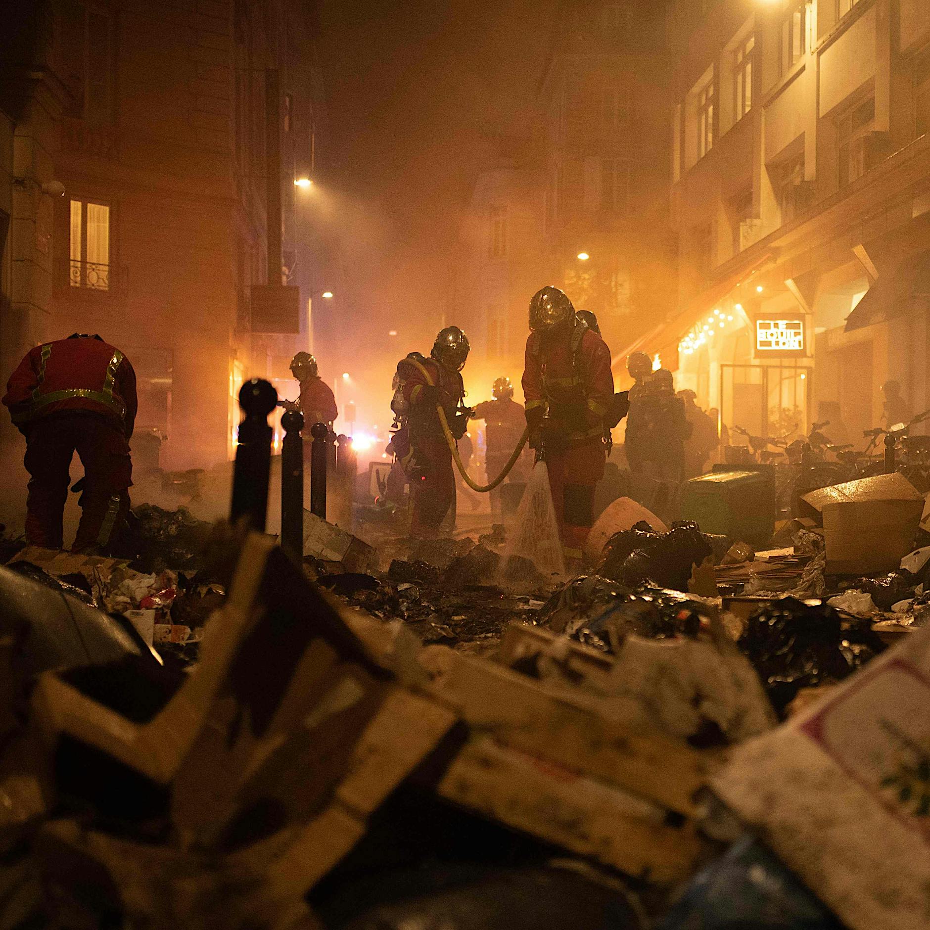 Protest in Frankreich: Der linke Block will „Klassenkampf wie im 19. Jahrhundert“