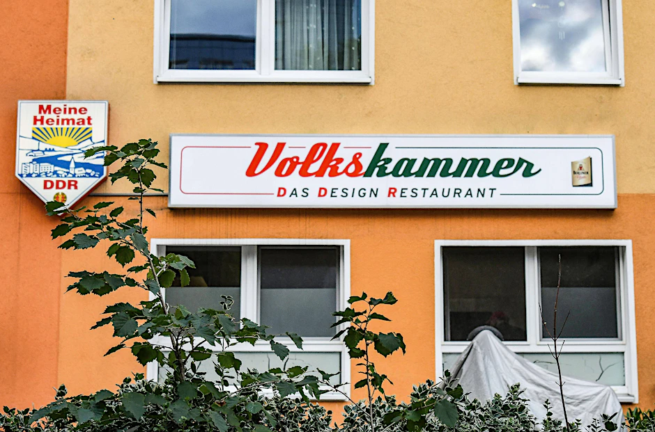 DDR-Nostalgie: Die Gaststätte Volkskammer liegt in der Nähe des Ostbahnhofs.