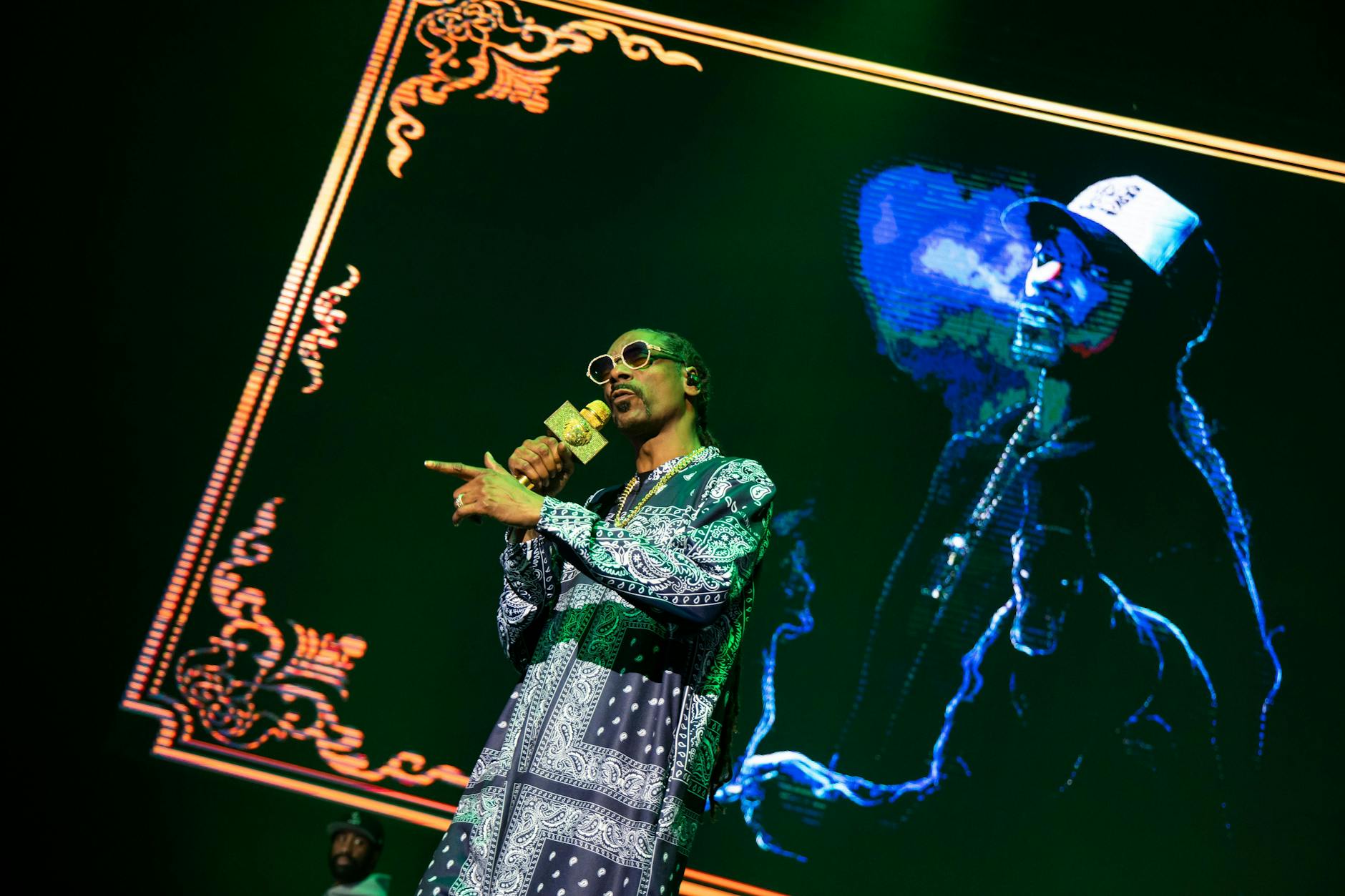 Snoop Dogg beim Konzert in der Berliner Max-Schmeling-Halle