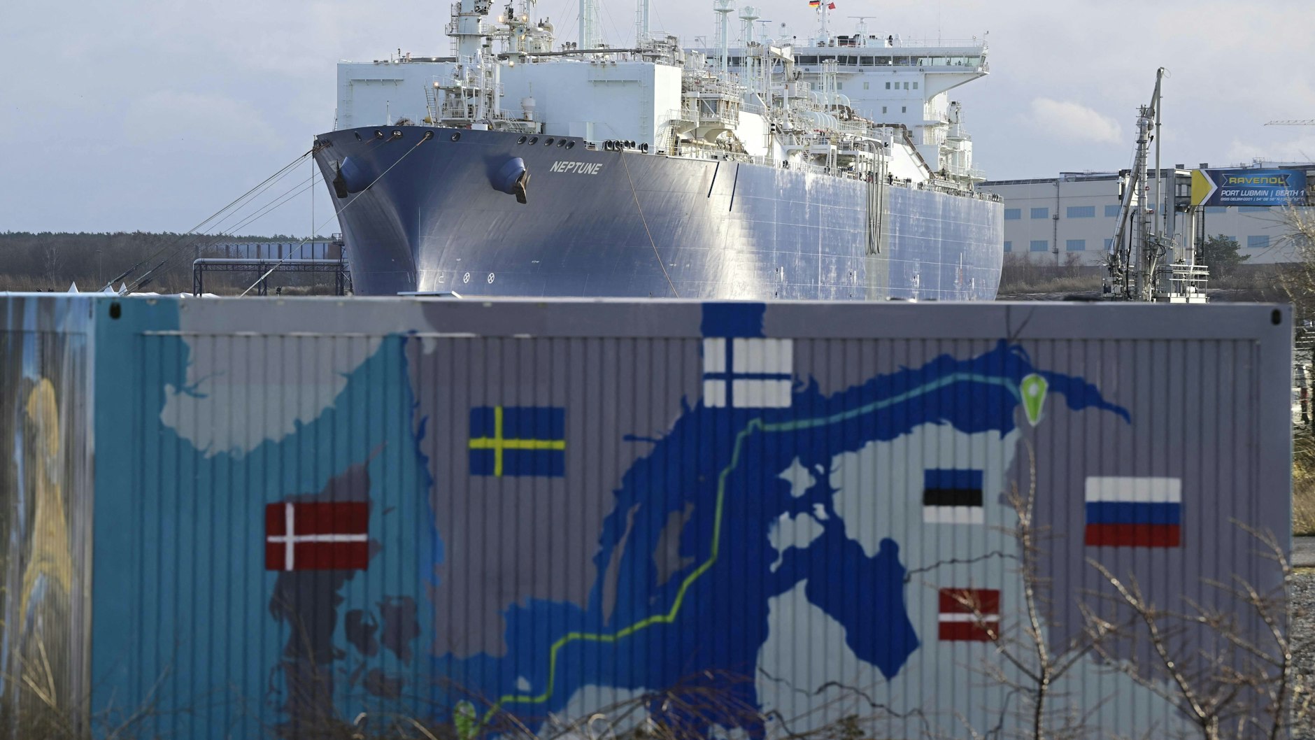 Die Nord-Stream-Pipeline führte von Russland nach Deutschland.