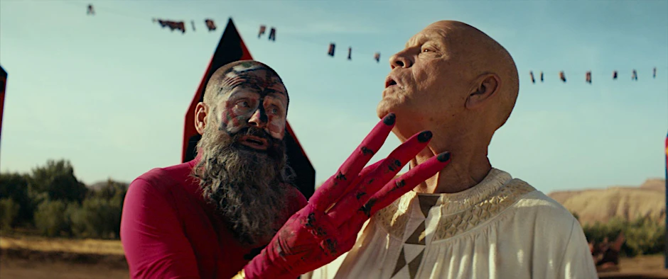HANDOUT - Samuel Finzi ist Statius (l), John Malkovich ist Seneca.  