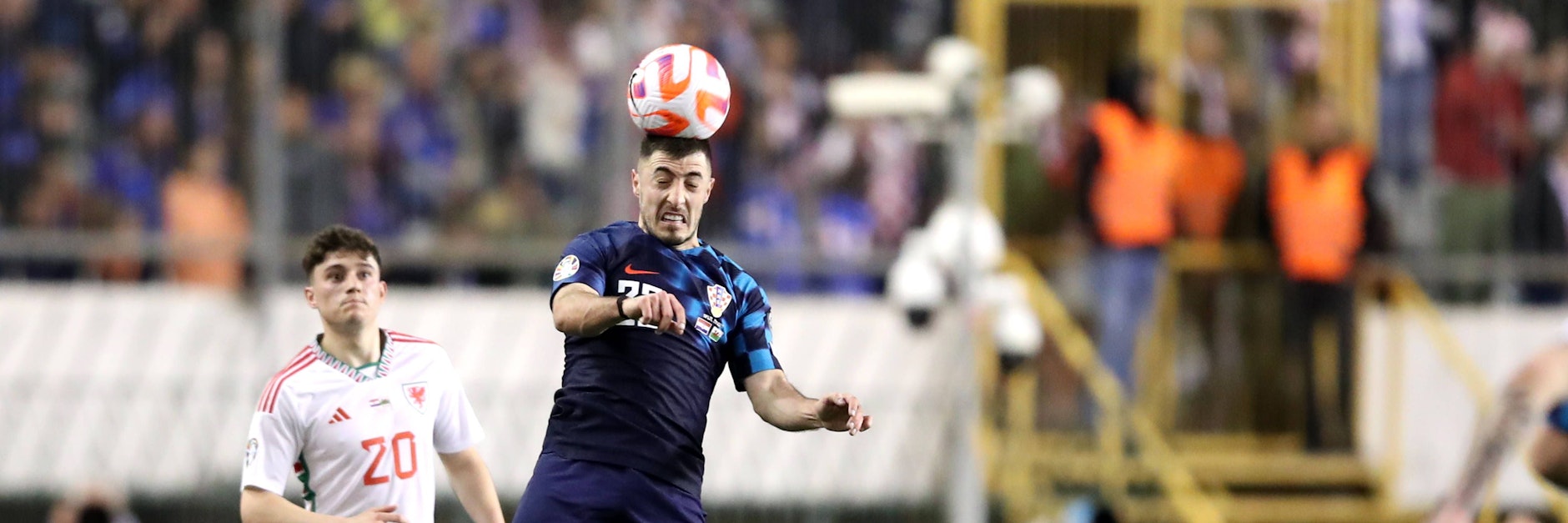 Kein guter Start in die EM-Qualifikation: Josip Juranovic und seine Kroaten kamen gegen Wales nicht über ein 1:1 hinaus.