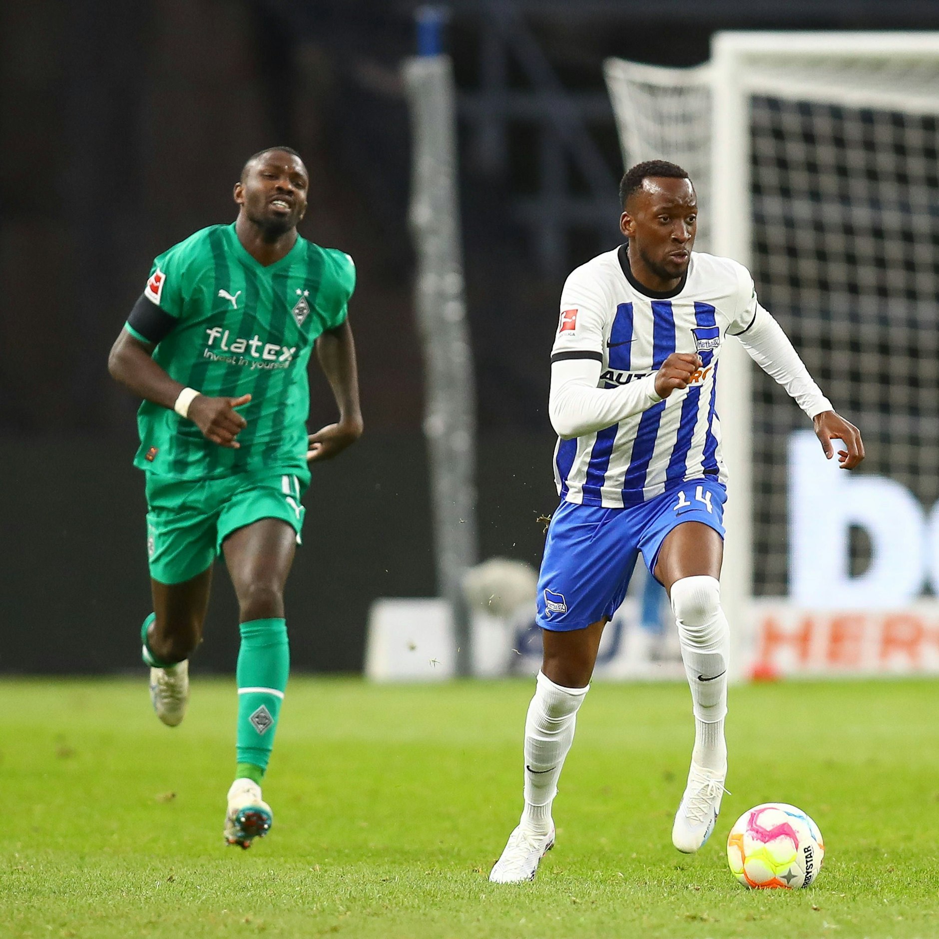 Wenn Dodi Lukebakio lossprintet, haben es die Gegner von Hertha BSC in der Bundesliga schwer. 