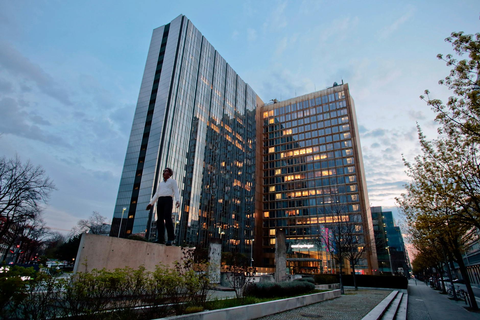 Das Axel-Springer-Hochhaus in Berlin, Hauptsitz der Bild-Redaktion