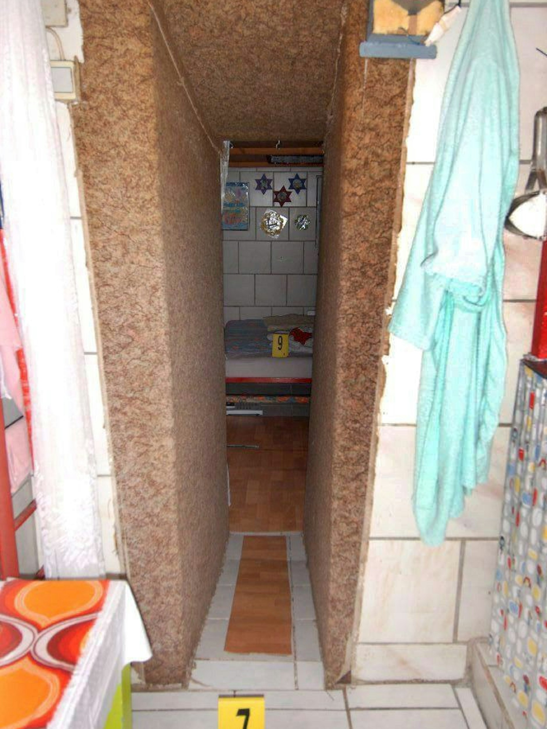 Raum in dem Keller im österreichischen Amstetten, in dem Josef Fritzl seine Tochter gefangen hielt.