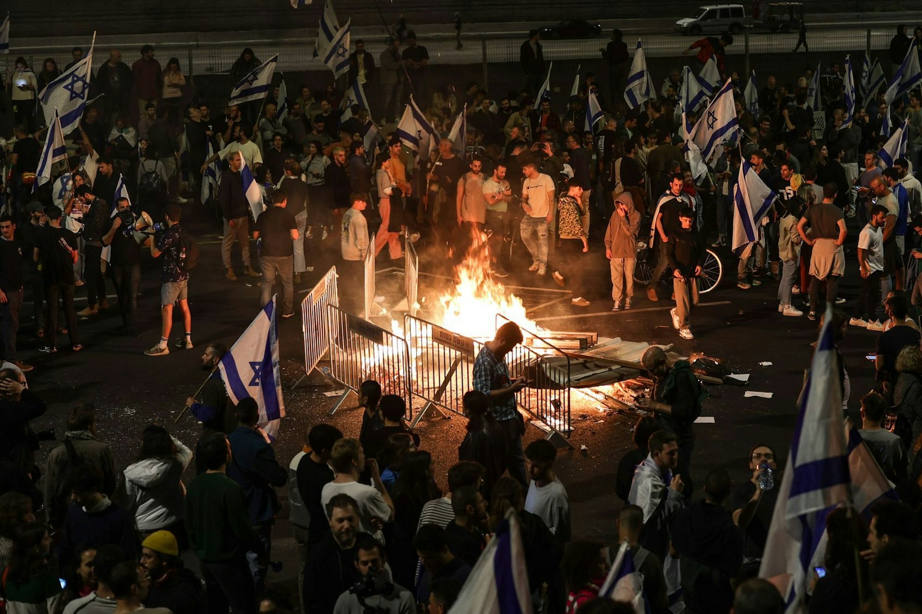 Die Proteste gegen Netanjahus Reform spitzen sich bereits seit Wochen immer weiter zu.