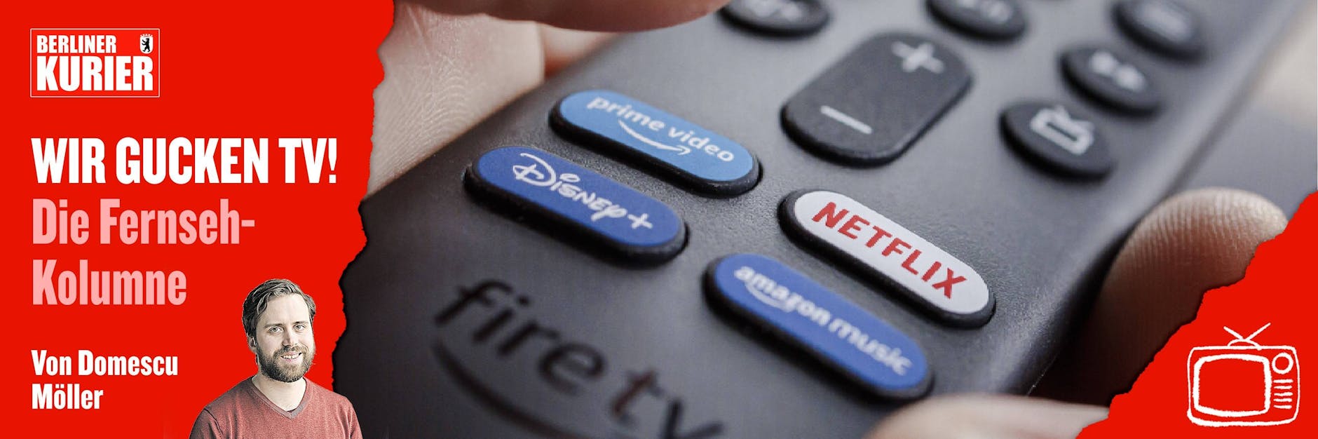 Eine Fernbedienung führt zu mehreren Streaming-Anbietern. (Symbolfoto)