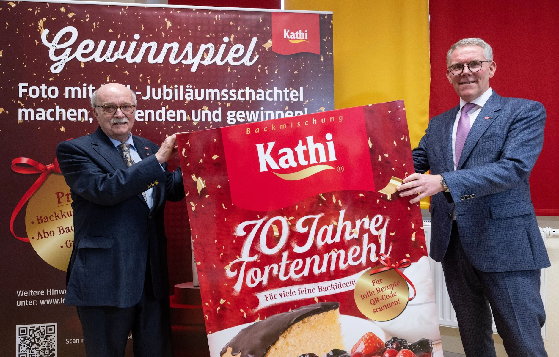 70 Jahre Tortenmehl: Kathi-Familie „genießt in Maßen“