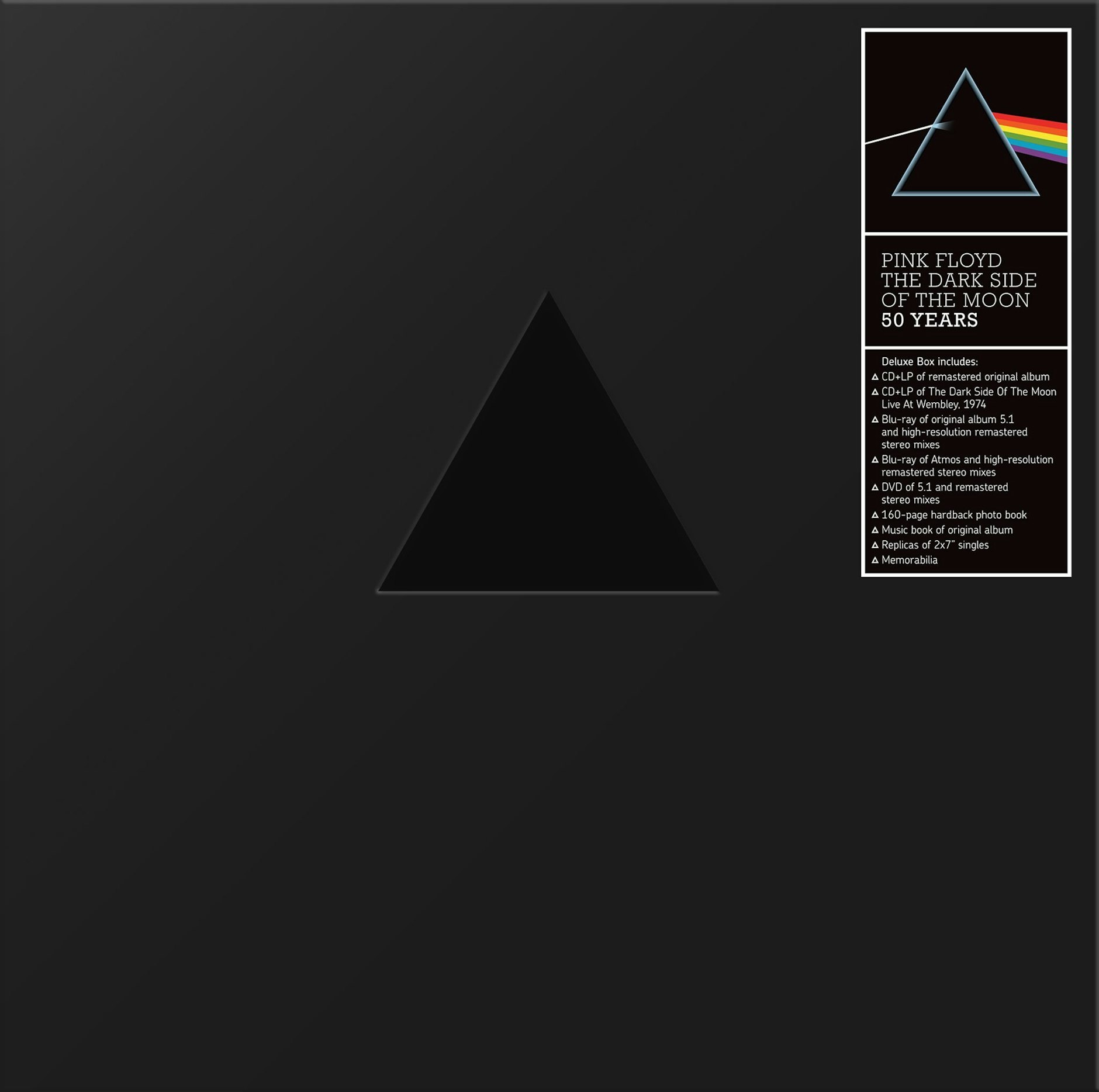 HANDOUT - «The Dark Side Of The Moon» von Pink Floyd in einer Box-Ausgabe zum 50. Geburtstag.  