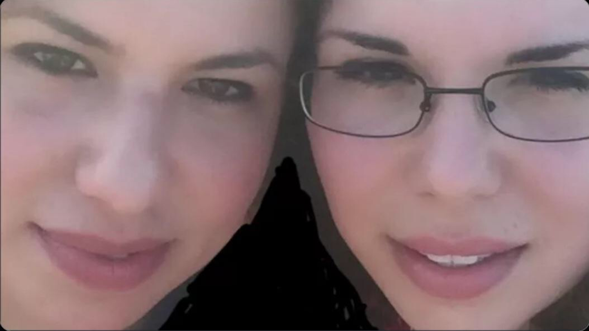 Miriam und Sabrije: ein Bild aus besseren Tagen