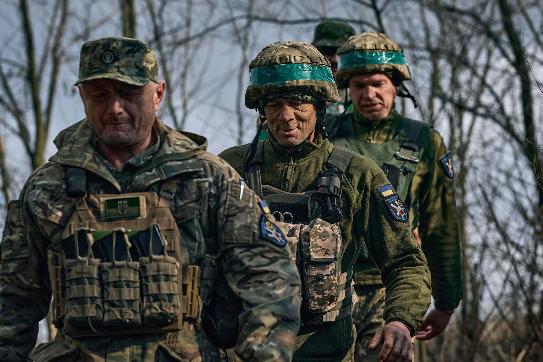 Bachmut: Ukrainische Soldaten der 28. Brigade