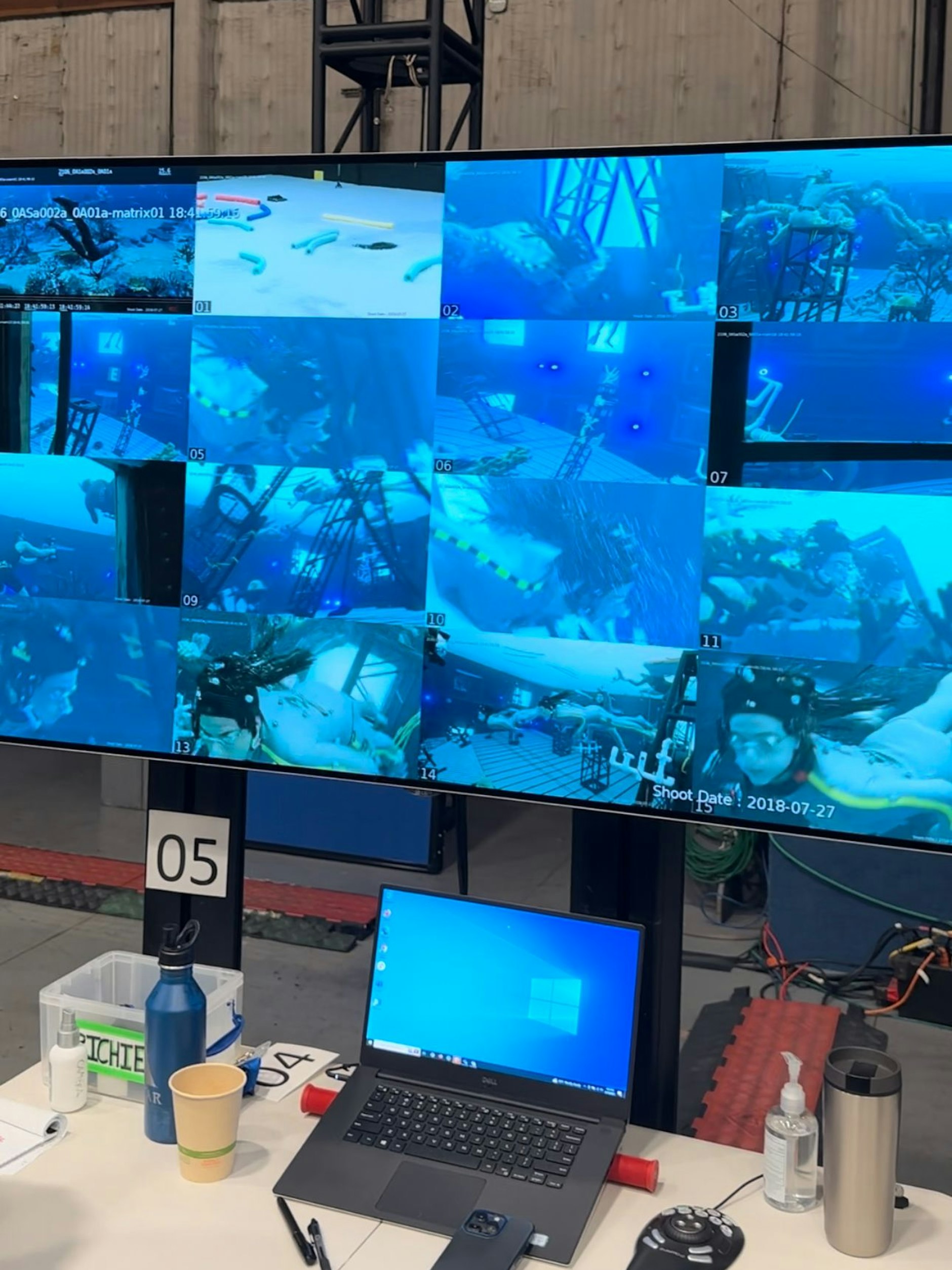 Bildszenen aus dem Film „Avatar: The Way of the Water“ wurden am Computer bearbeitet.