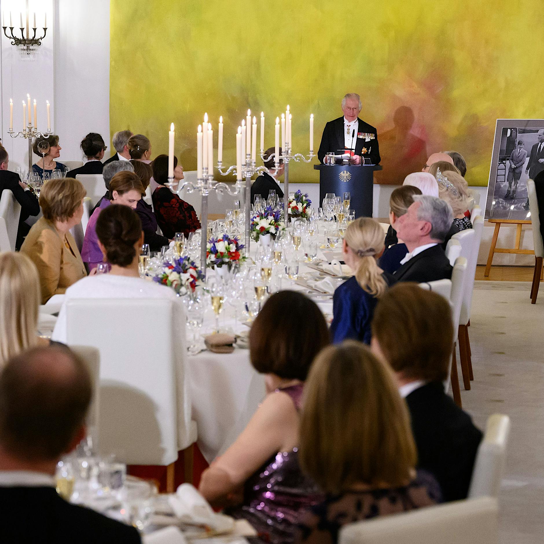 Geheimnis gelüftet: Dieses Menü wurde Charles III. im Schloss Bellevue serviert