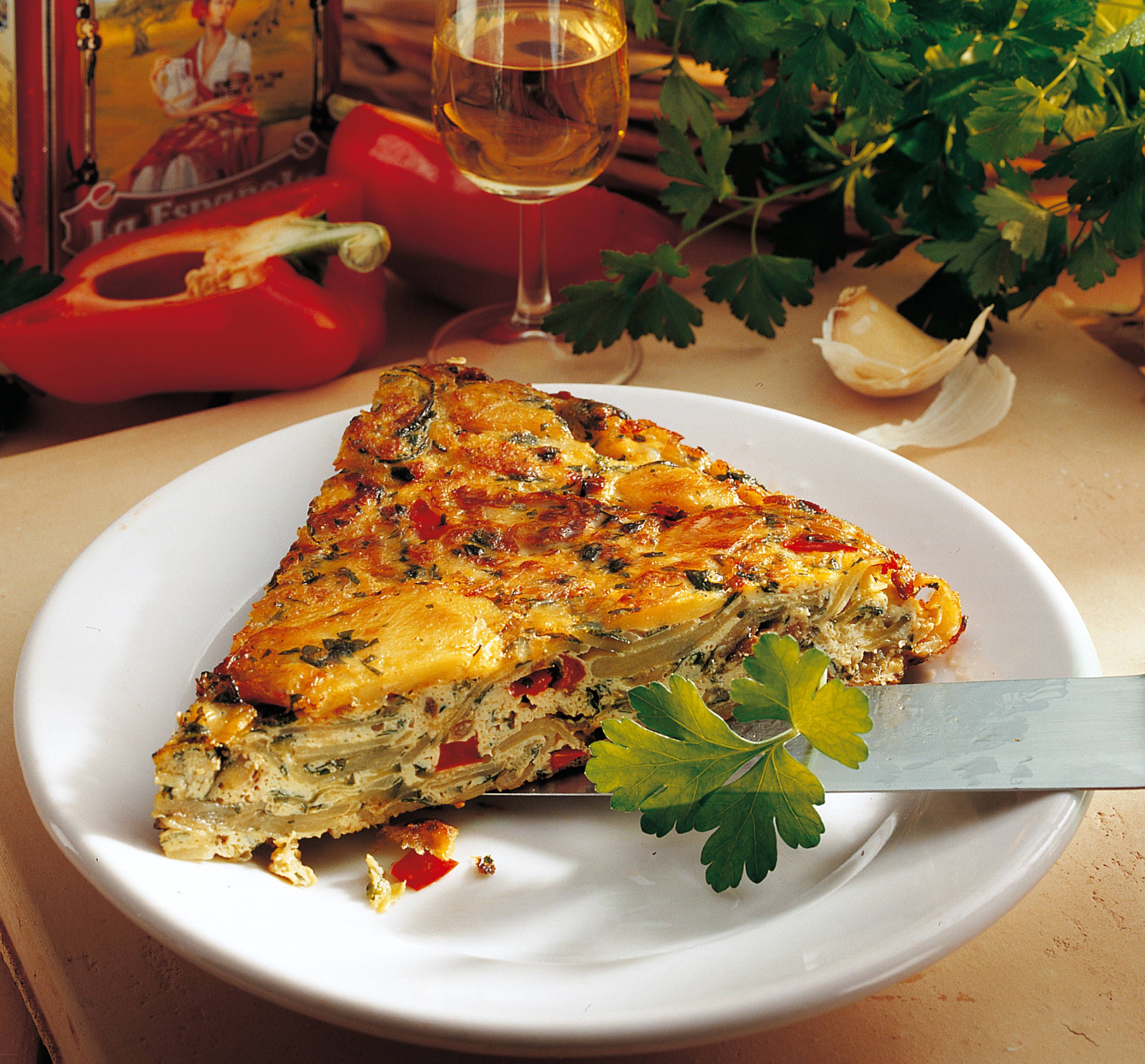 Image - Perfektes Resteessen: Rezept für saftige Gemüsetortilla