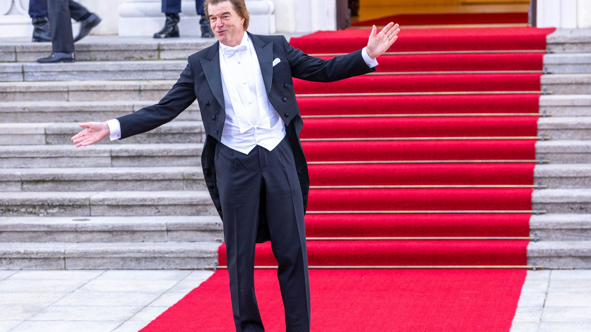 Campino kam im Frack zum Staatsbankett.