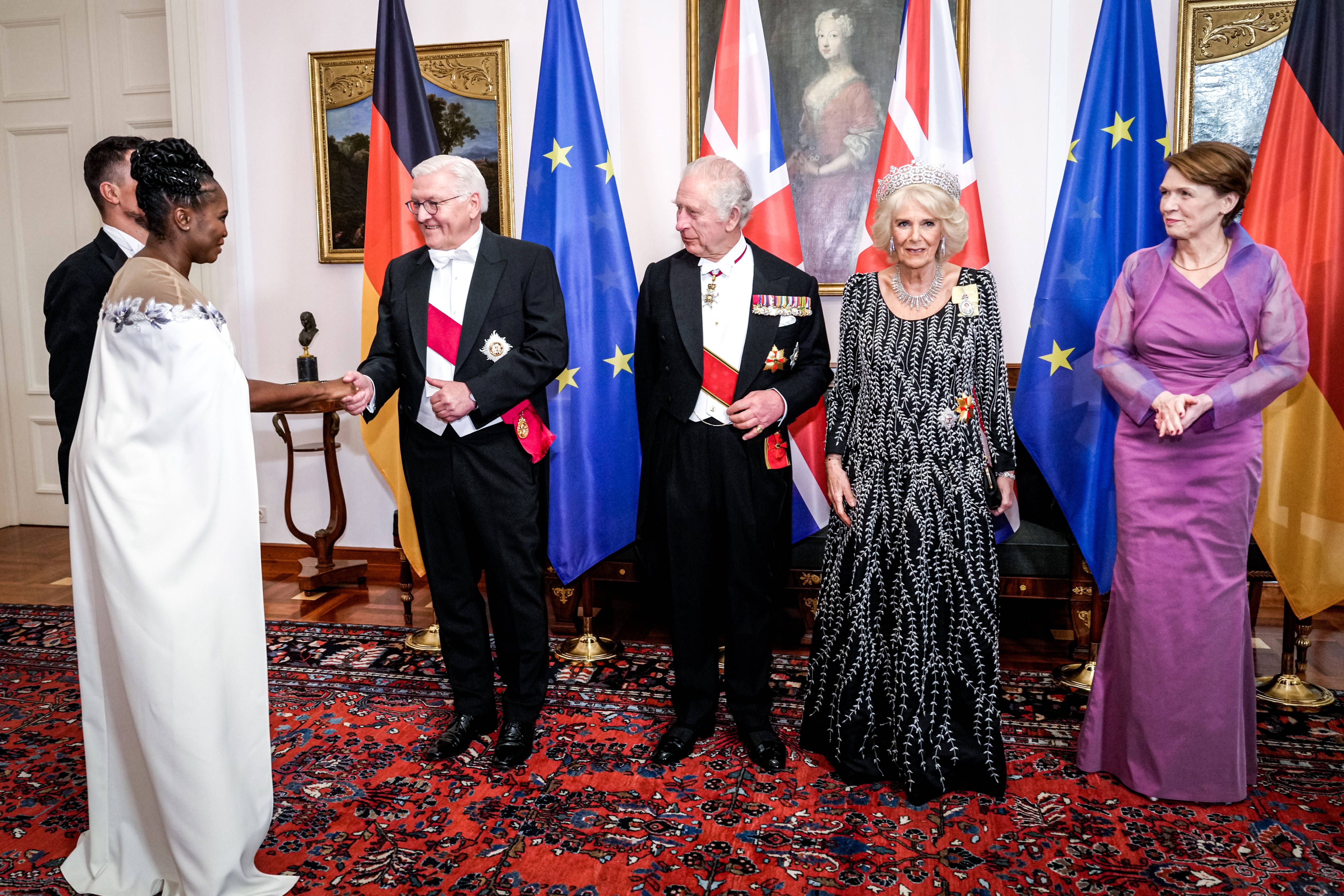 Beim Staatsbankett mit König Charles und Camilla: DIESE Promis waren eingeladen – „Let’s Dance“-Star Motsi Mabuse überstrahlte alle