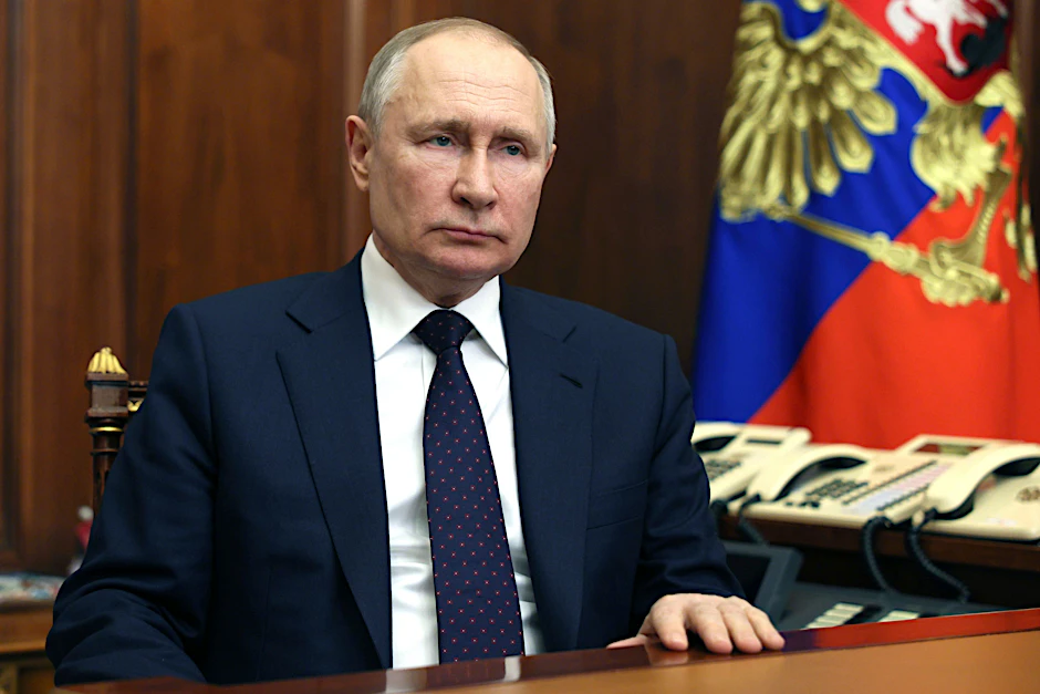 Wladimir Putin, Präsident von Russland.&nbsp;