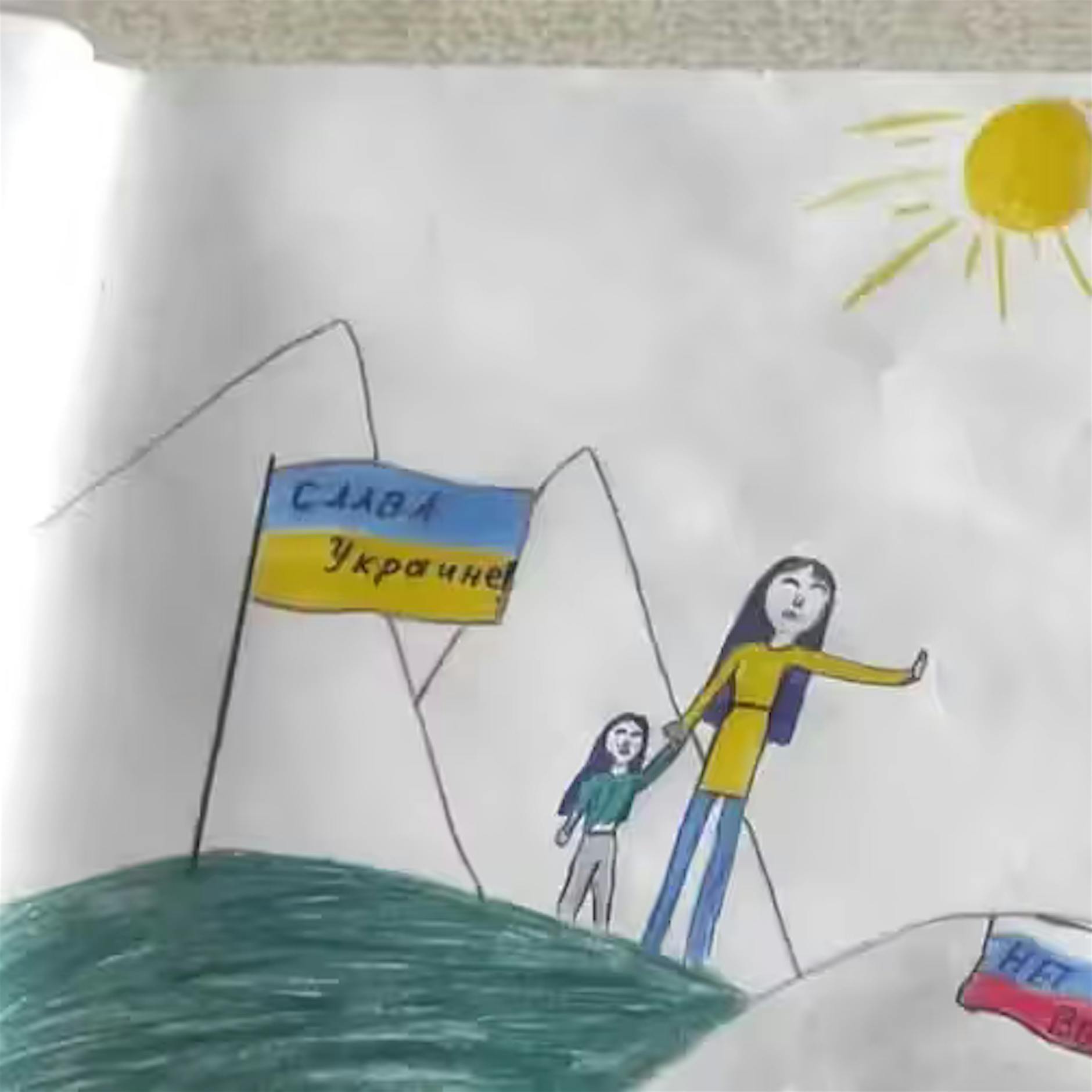 Nach Antikriegsbild: Flüchtiger russischer Vater in Belarus festgenommen