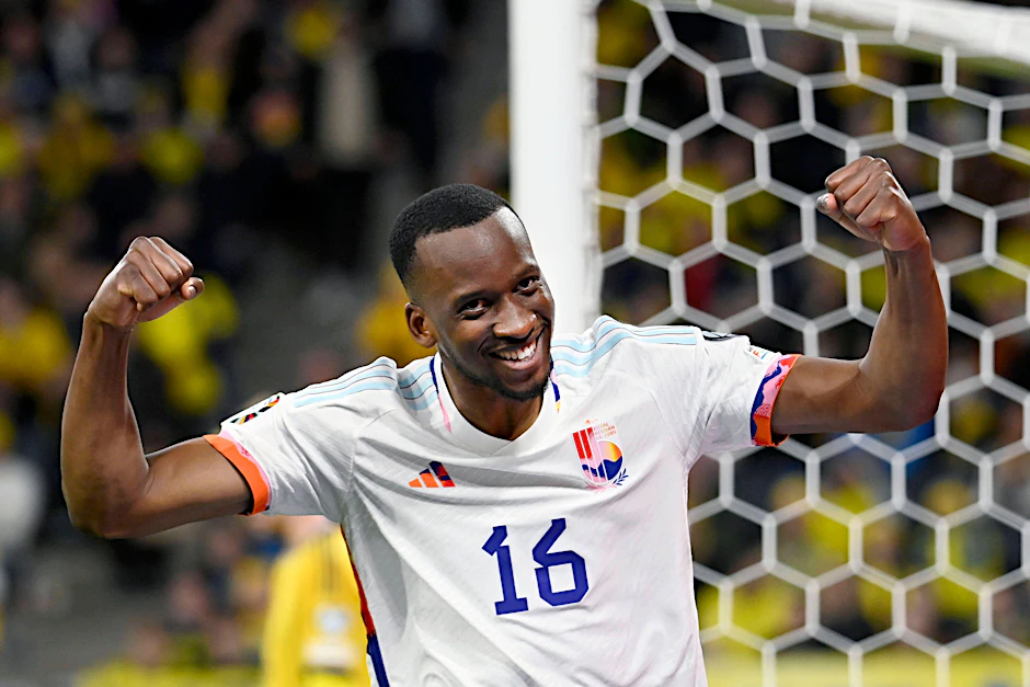 Herthas Dodi Lukebakio konnte im Trikot der belgischen Nationalmannschaft viel Selbstvertrauen sammeln.