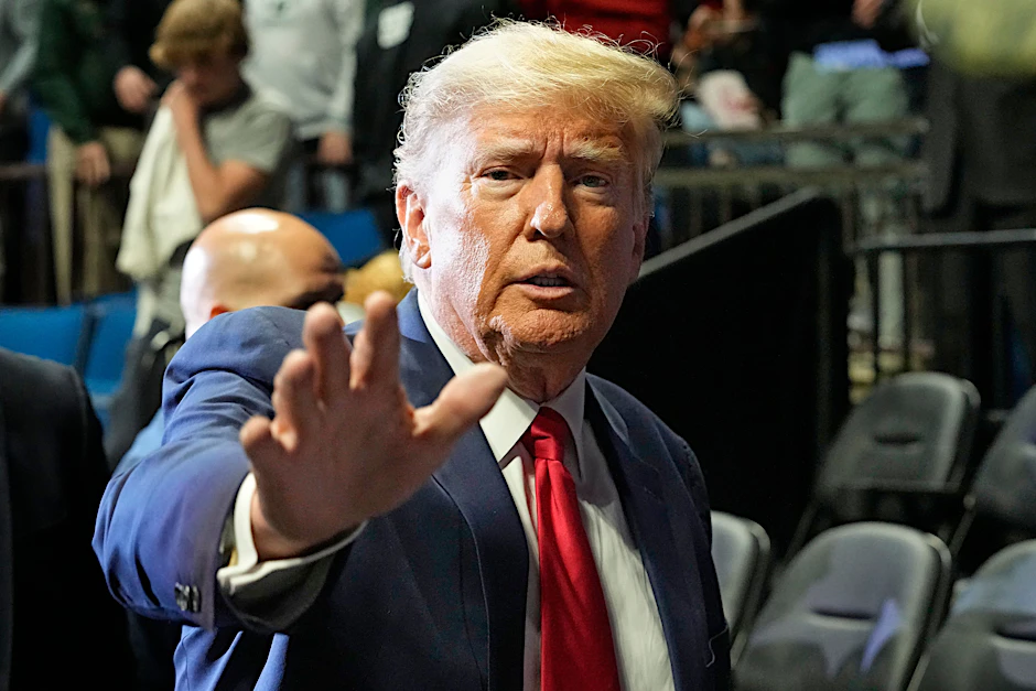Der erste Ex-Präsident in der Geschichte der Vereinigten Staaten, der wegen einer Straftat angeklagt wird: Donald Trump.