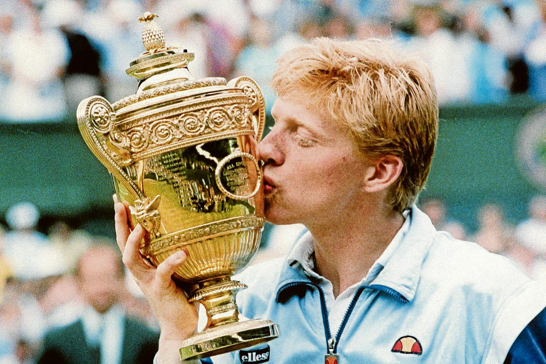 Boris Becker war mit 17 Jahren der jüngste Wimbledon-Sieger in der Geschichte des Turniers.