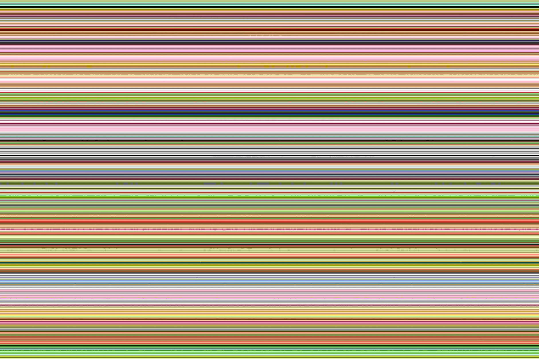 „Strip“ (930-3), 2013/2016, Digitaldruck auf Papier zwischen Alu-Dibond und Perspex